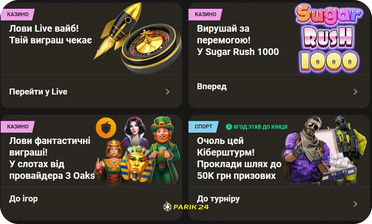 Live Bets Parik 24